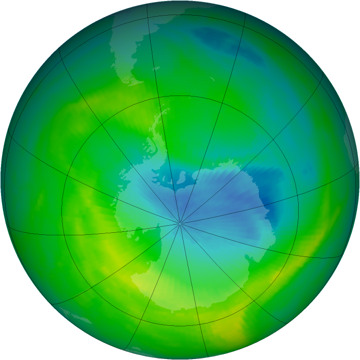 Ozone Map 1983-11-06